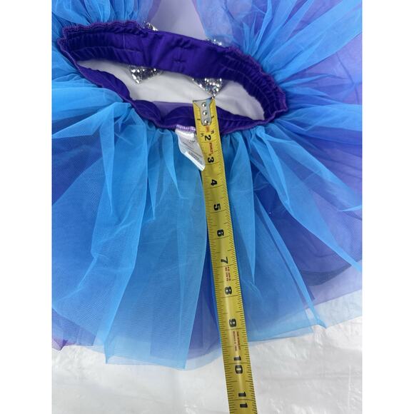 Weissman Tutu Dance Skirt MC Child Ballerina Halloween Costume Ballet Tap Purple - Picture 5 of 5